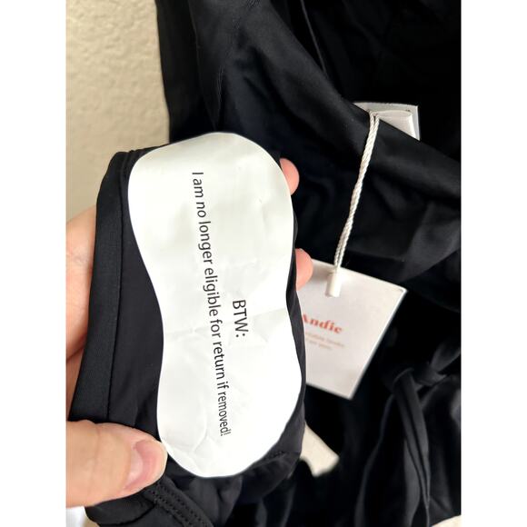 Andie Swim The Fiji One Piece in Black L NWT - Picture 4 of 5